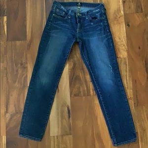 Just black ankle length jeans